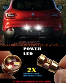 COPPIA LUCI TARGA RENAULT KADJAR T1