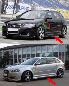 MINIGONNE LATERALI AUDI A3 8P 2005-