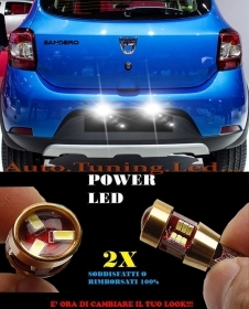 COPPIA LUCI TARGA DACIA SANDERO II