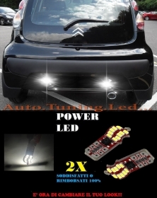 COPPIA LUCI TARGA PEUGEOT 107 05-12