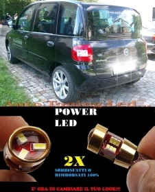 COPPIA LUCI TARGA FIAT MULTIPLA T10