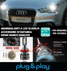 LAMPADE ANABBAGLIANTI LED AUDI A1 P