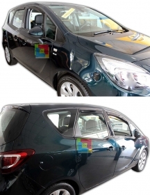 SET 4 DEFLETTORI ARIA OPEL MERIVA B