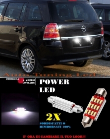 OPEL ZAFIRA B LUCI TARGA 12 LED SMD