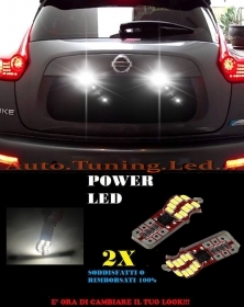 COPPIA LUCI TARGA NISSAN JUKE T10 B