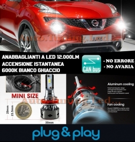 LAMPADE LED 12.000LM CREE NISSAN JU