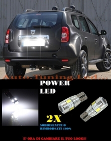 COPPIA LUCI TARGA DACIA DUSTER 10-1