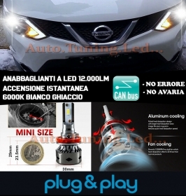LAMPADE ANABBAGLIANTI LED NISSAN QA