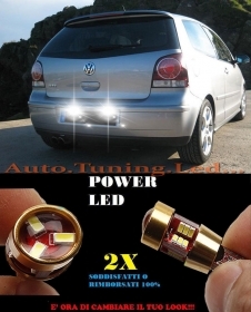 COPPIA LUCI TARGA VW POLO 9N3 05-09