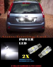 COPPIA LUCI TARGA FORD FIESTA MK6 0