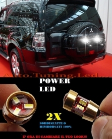 COPPIA LUCI TARGA MITSUBISHI PAJERO