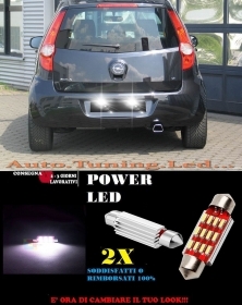 OPEL AGILA 08-12 LUCI TARGA 12 LED