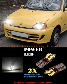 LUCI POSIZIONE FIAT 600 CANBUS T10