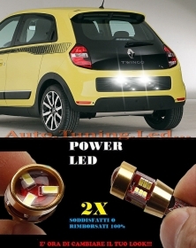 COPPIA LUCI TARGA RENAULT TWINGO II