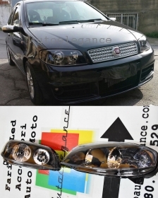 FARI ANTERIORI NERI FIAT PUNTO 188