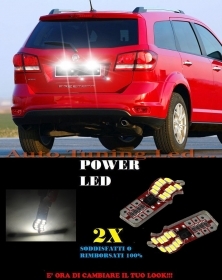 COPPIA LUCI TARGA FIAT FREEMONT T10