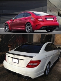 AMG - SPOILER POSTERIORE SUL COFANO