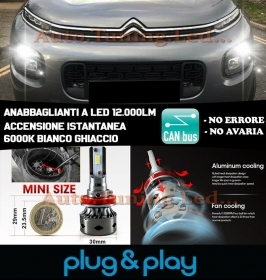 LAMPADE ANABBAGLIANTI LED CITROEN C