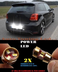 COPPIA LUCI TARGA VW POLO 6R 2009-2