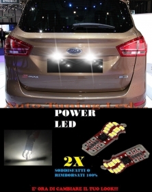 COPPIA LUCI TARGA FORD B MAX B-MAX