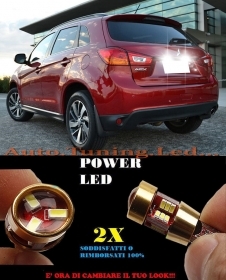 COPPIA LUCI TARGA MITSUBISHI ASX T1