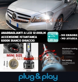 LAMPADE ANABBAGLIANTI LED MERCEDES