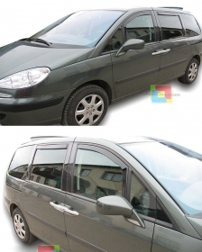 SET 4 DEFLETTORI ARIA FINESTRINI PE