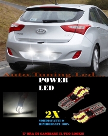 COPPIA LUCI TARGA HYUNDAI i30 2011+