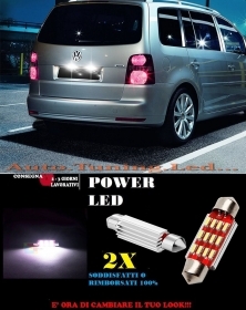 VW TOURAN 1T 03-10 LUCI TARGA 12 LE