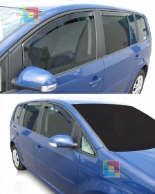 SET 4 DEFLETTORI ARIA FINESTRINI VW