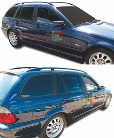 SET 4 DEFLETTORI ARIA BMW SERIE 3 E