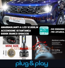 LAMPADE ANABBAGLIANTI LED DACIA DUS