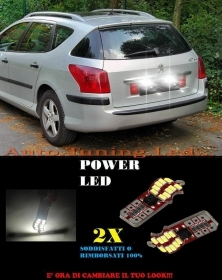 PEUGEOT 407 2004-2010 LUCI TARGA 20