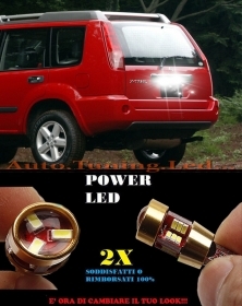 COPPIA LUCI TARGA NISSAN X-TRAIL 01