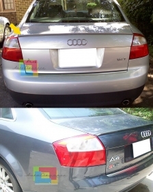 SPOILER POSTERIORE SUL COFANO AUDI