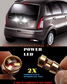 COPPIA LUCI TARGA LANCIA MUSA 04-12