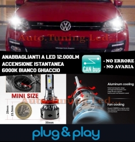 LAMPADE ANABBAGLIANTI LED VW POLO 6