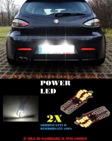 COPPIA LUCI TARGA ALFA ROMEO 147 T1