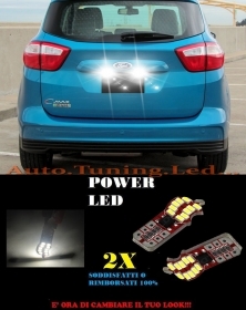 COPPIA LUCI TARGA FORD C MAX 2010+