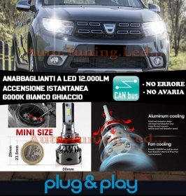 LAMPADE ANABBAGLIANTI LED DACIA SAN