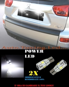 COPPIA LUCI TARGA PEUGEOT 4007 CANB