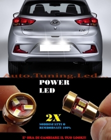 COPPIA LUCI TARGA HYUNDAI i20 2014+