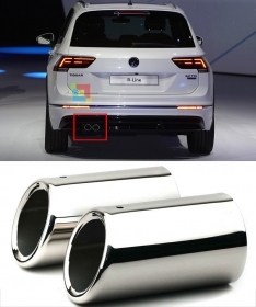 COPPIA TERMINALI DI SCARICO VW TIGU