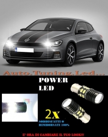 COPPIA LAMPADE LUCI DIURNE LED 6000