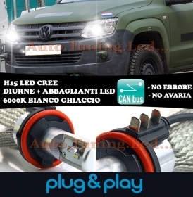 LAMPADE DIURNE ABBAGLIANTI H15 LED