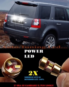 COPPIA LUCI TARGA LAND ROVER FREELA