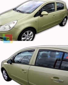 SET 4 DEFLETTORI ARIA OPEL CORSA D