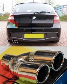 BMW SERIE 1 2004-2011 TERMINALI DI