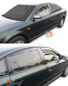 SET 4 DEFLETTORI ARIA FINESTRINI VW