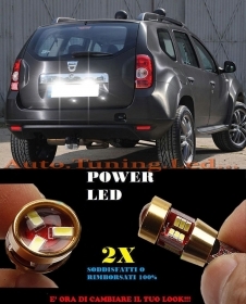 COPPIA LUCI TARGA DACIA DUSTER 2010